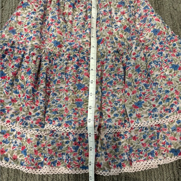 BB Dakota ruffle floral skirt lined mini - Picture 13 of 14